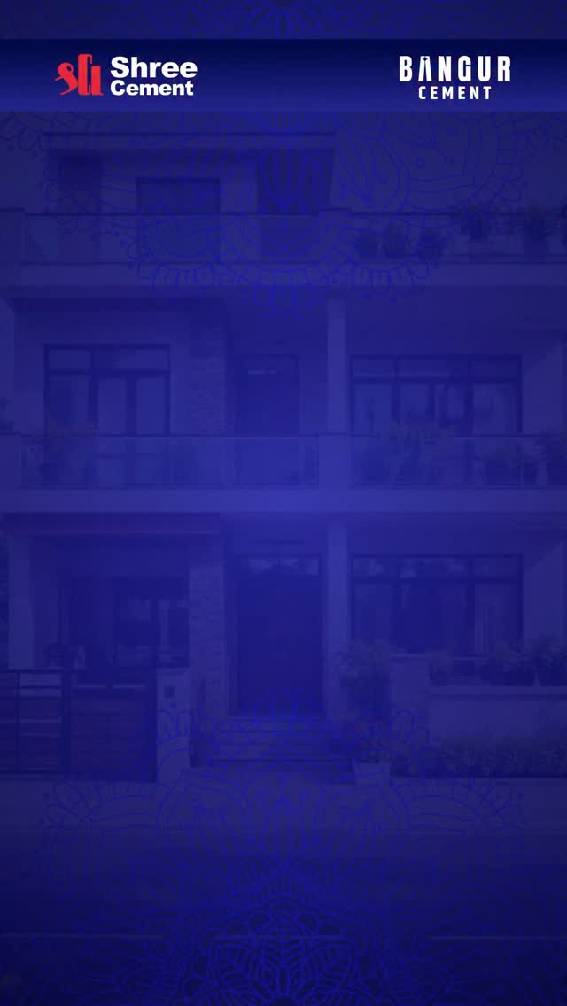 Different Homes. One Solid Foundation. BangurCement ShreeCement UniqueHomes BestCement Construction