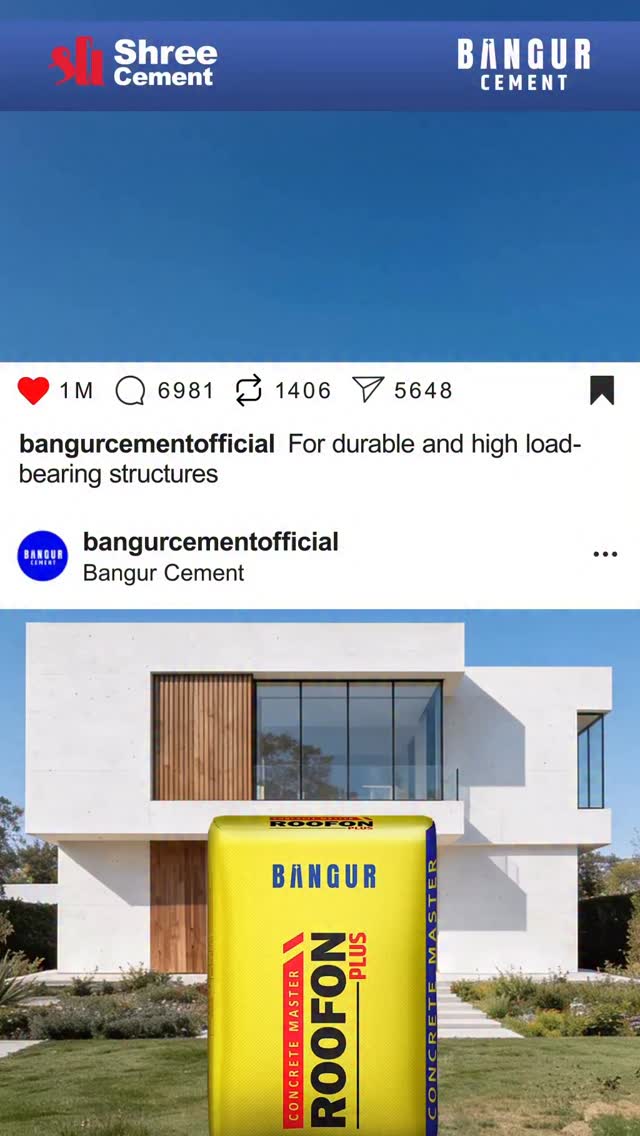 For durable and high load bearing structures RoofonCement BuildWithRoofon LoadBearing DurableConstruction DurableHomes