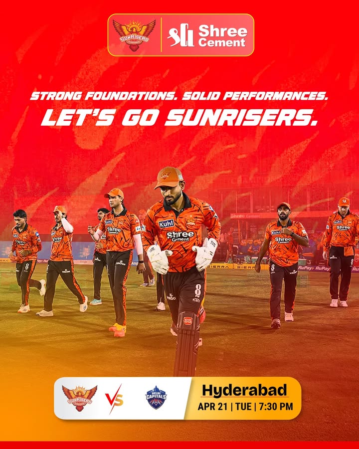 Solid Foundations. Solid Performances. Lets go Sunrisers