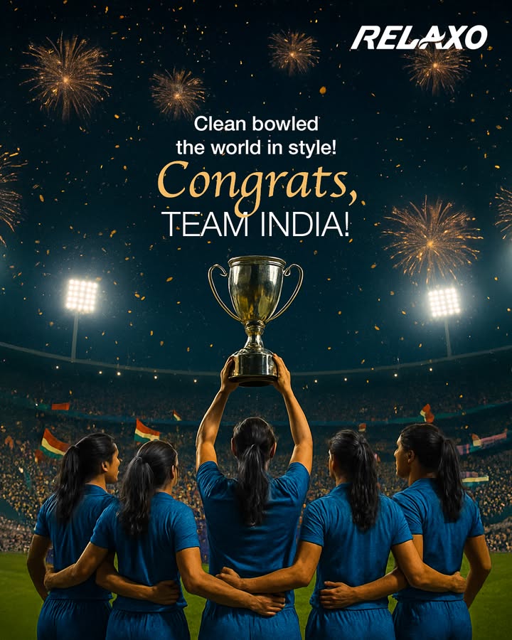 Some boundaries are meant to be smashed, after all. Congrats, Team India and thank you for making us proud