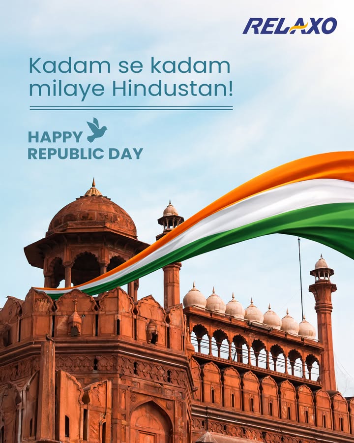 Heres to every step that moves India forward with pride in our hearts and progress in our stride