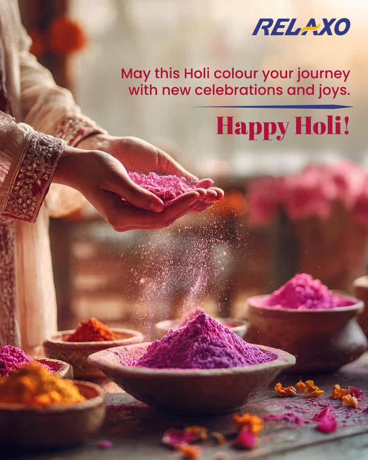 Let s cherish the old rituals with new comfort. Heres to a festival of vibrant colors and ever steady strides