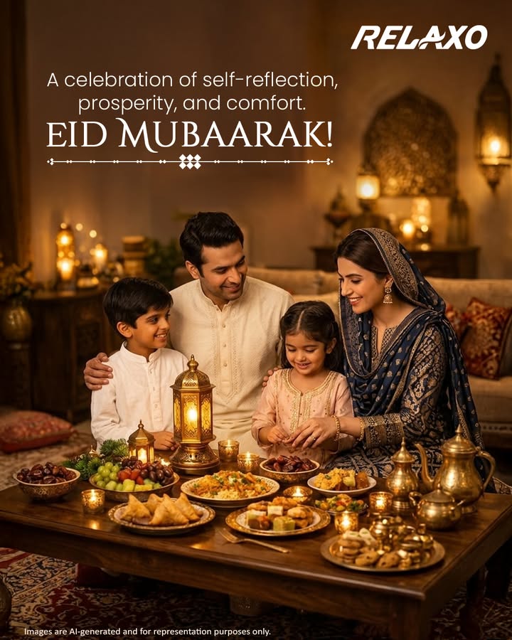 For the moments of prayer and the hours of celebration may your heart find peace in the Sajda and your feet find comfort i...