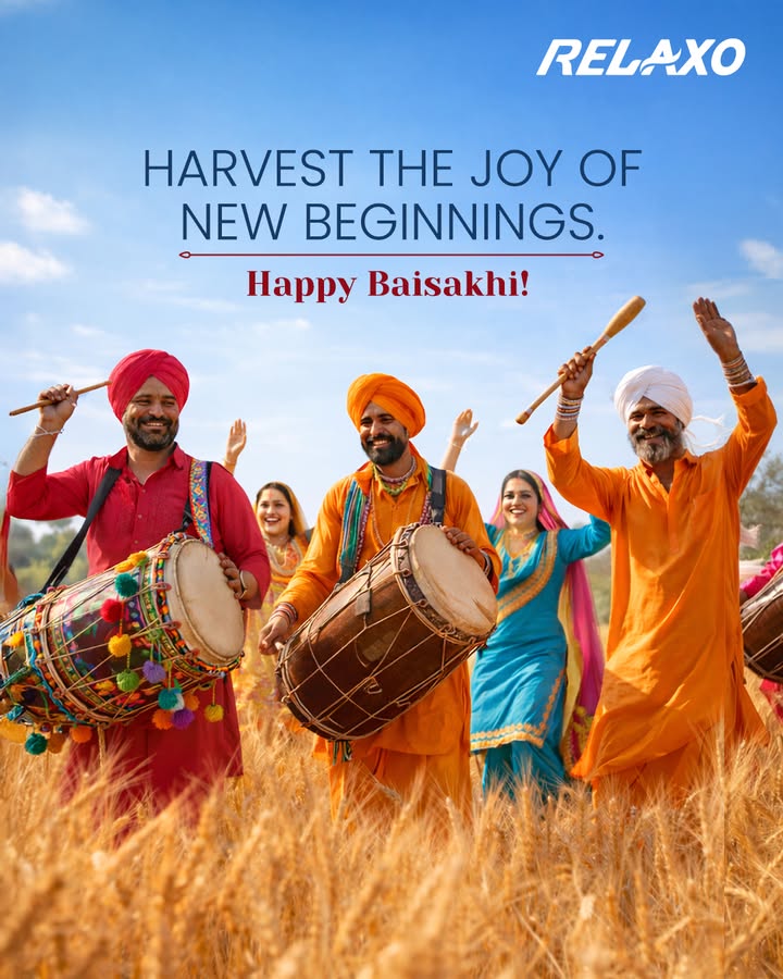 As the fields turn gold and the dhol beats loud, may your festivities be filled with energy and ease