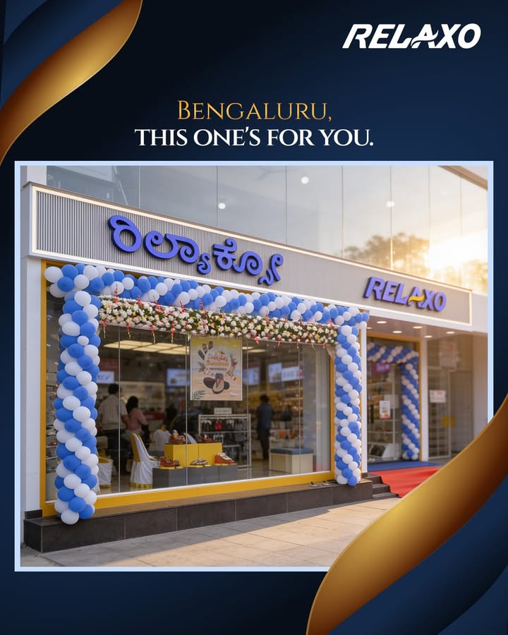 Bengaluru just got more comfortable. The doors to the all new Relaxo Exclusive Brand Outlet are now open