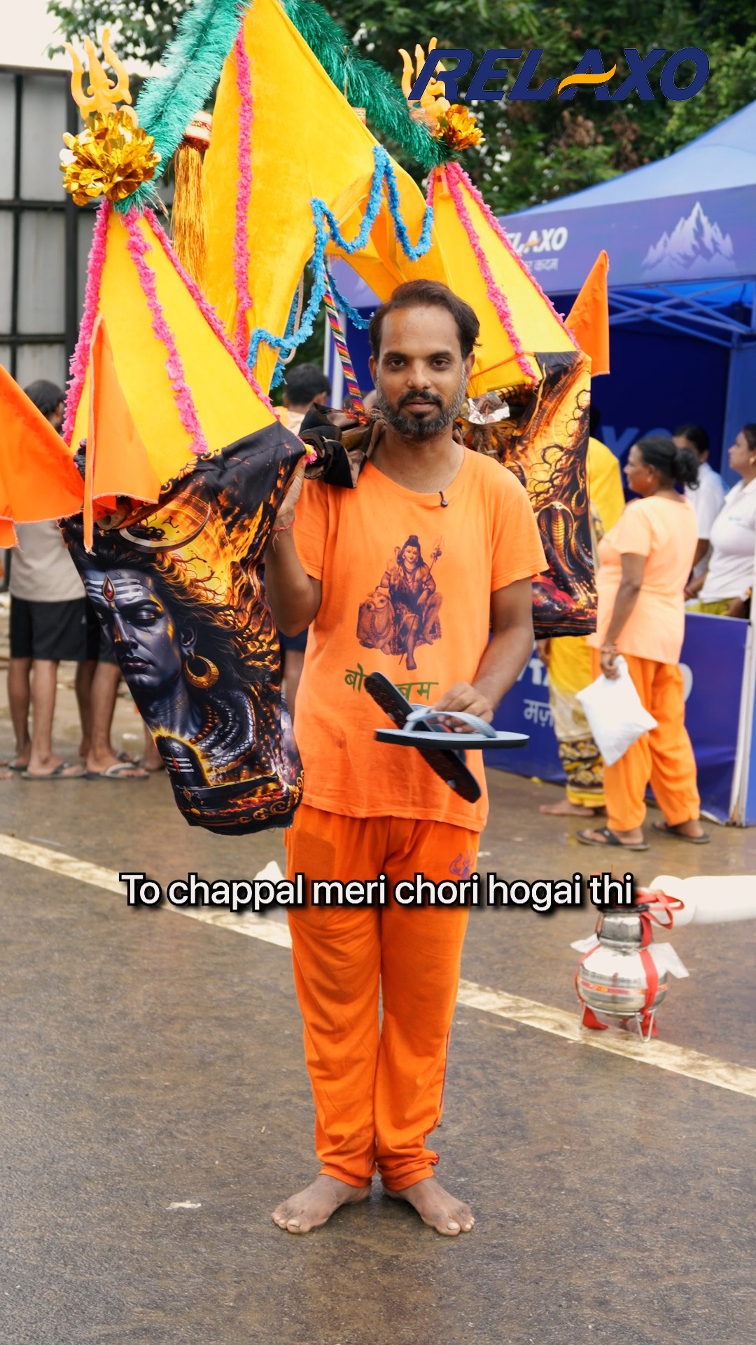 Every step has a story. This Kanwar Yatra, hear it straight from the Kawariyas who walked it with Relaxo by their side