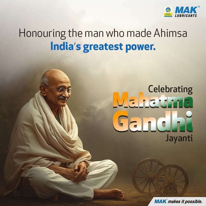 The journey toward lasting peace is easy when you follow in the footsteps of Mahatma Gandhi