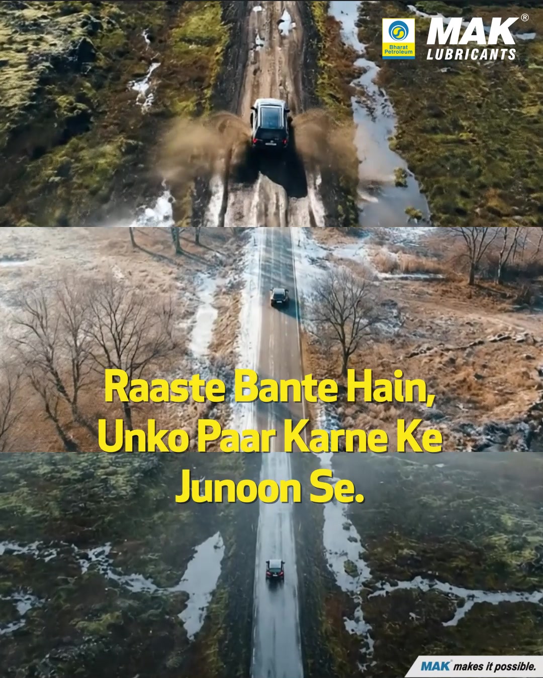 Every bend brings a new challenge. Its the grit to push past them that shapes the road ahead