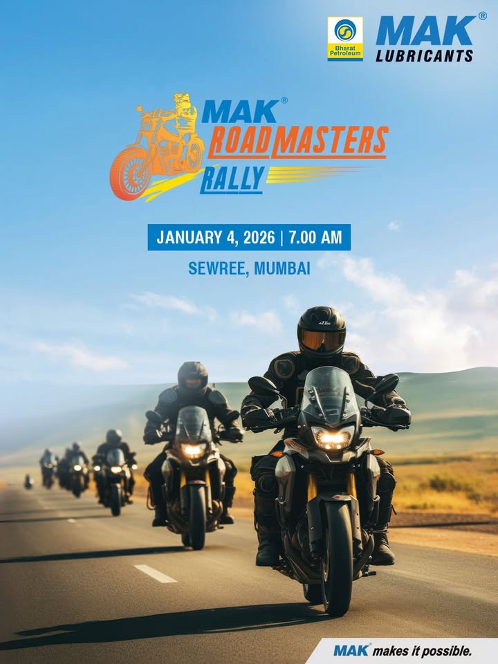 MAK ROADMASTERS RALLY MUMBAI The MAK Roadmasters Rally marks the opening ride of the year, bringing together riders, rid...