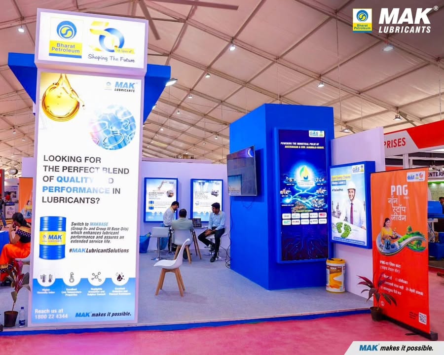 BPCL proudly participated in MASSIAs Advantage Maharashtra Expo 2026, showcasing its advanced MAK Lubricant Solutions