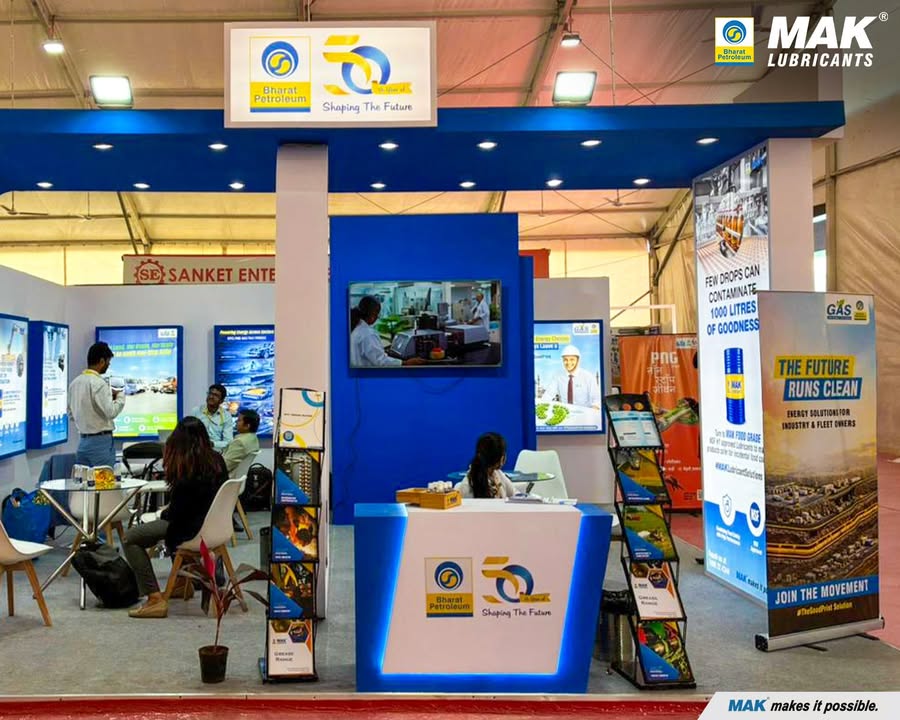 BPCL proudly participated in MASSIAs Advantage Maharashtra Expo 2026, showcasing its advanced MAK Lubricant Solutions With o...