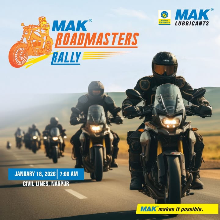 The MAK Roadmasters Rally, Nagpur Edition, in collaboration with Central India Riding Community CIRC , is here to set the t...