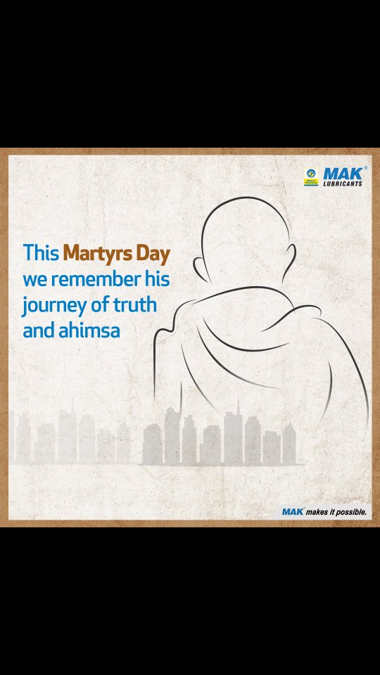 On this Martyrs Day, we remember Mahatma Gandhi, whose unwavering commitment to truth and non violence reshaped a nations de...