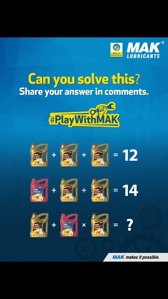 Can you solve this MAK mystery Add up the numbers hidden in these MAK cans and crack the final answer