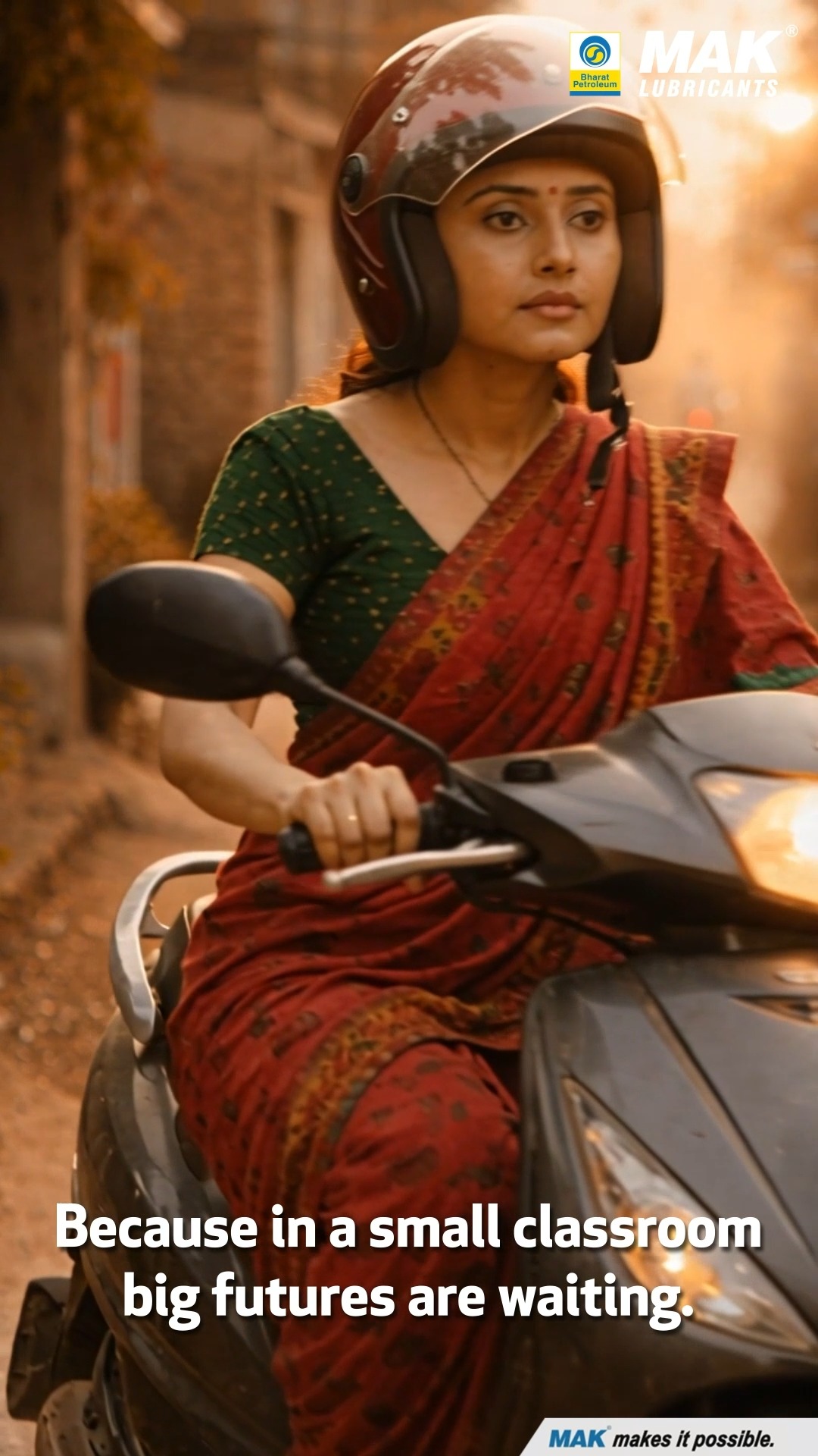 Every day, she sets out with a quiet purpose