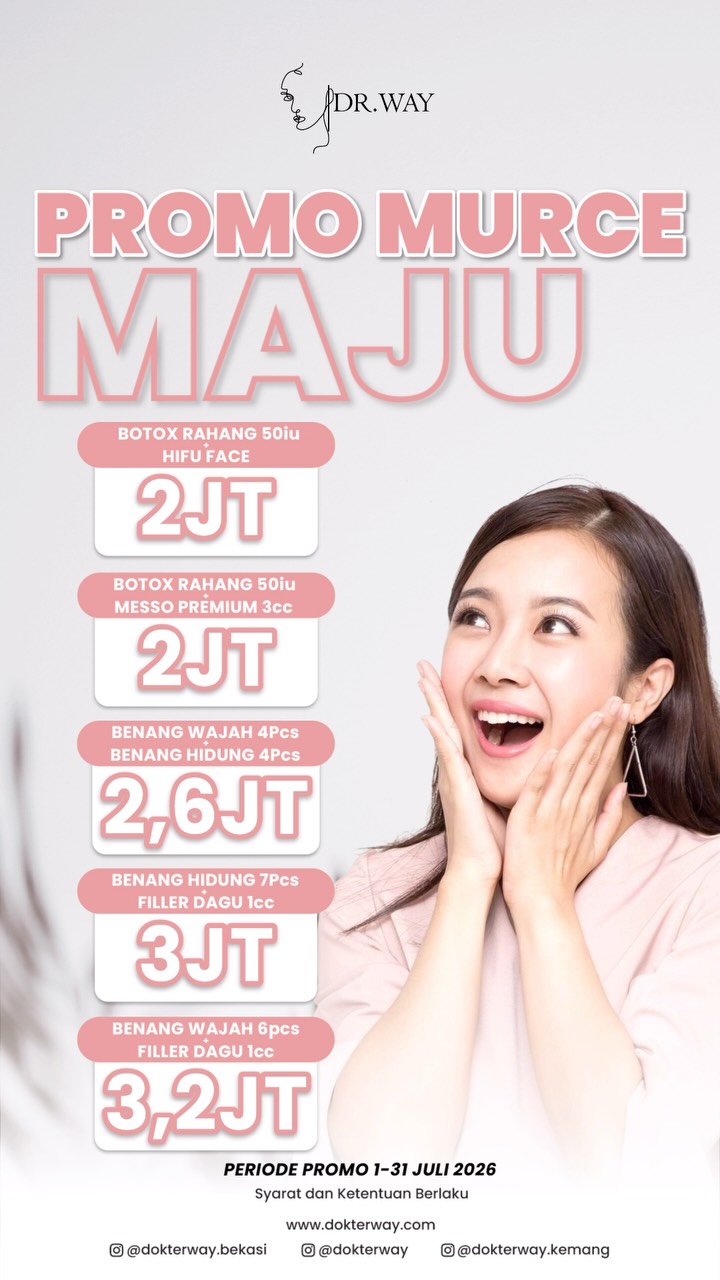  PAKET MURCE MAJU IS BACK Perawatan favorit dengan harga yang lebih hemat Yuk pilih paket yang paling sesuai...