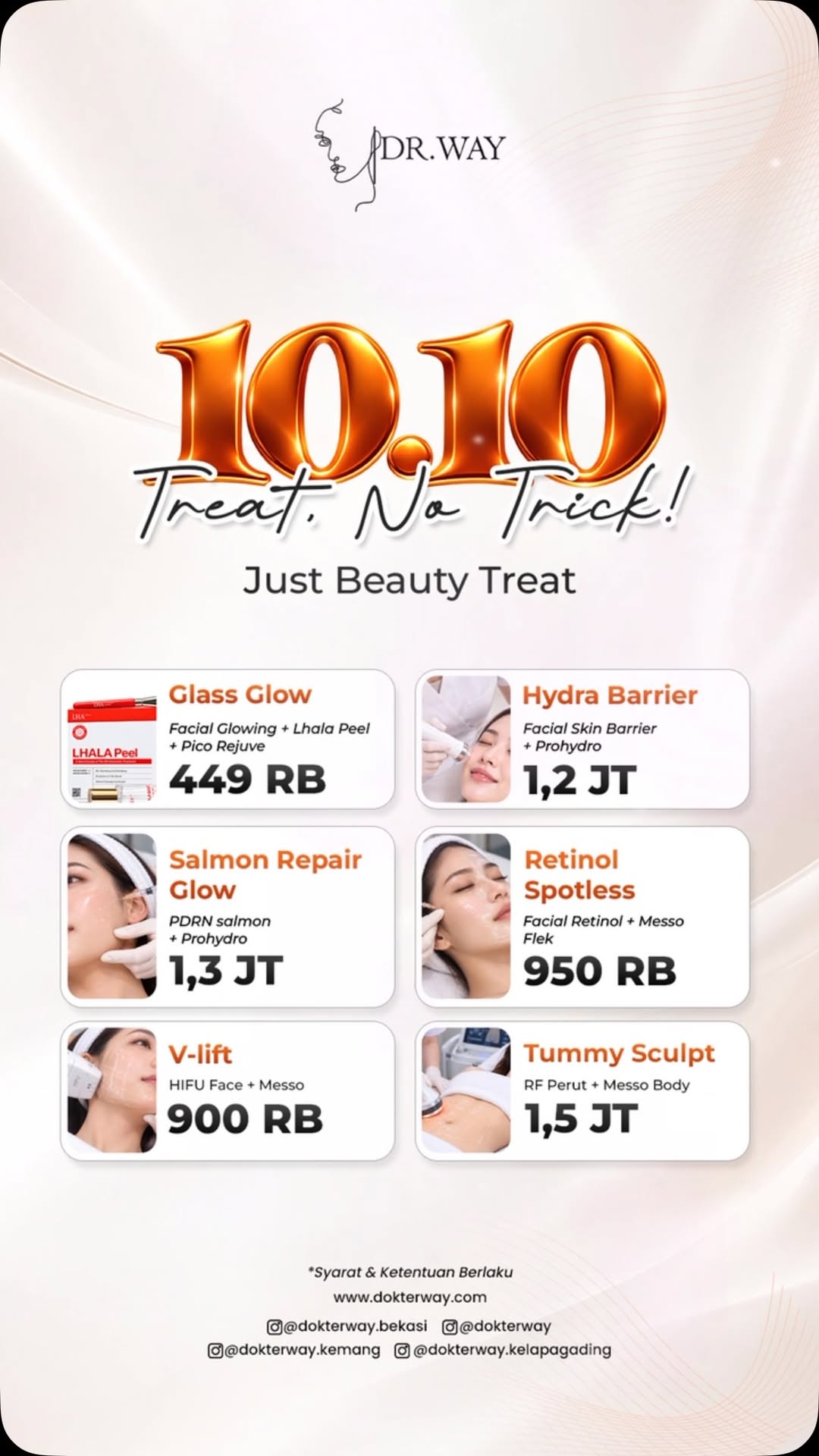  GLASS GLOW CUMA 499RB Eits, tunggu dulu Ini baru salah satu beauty treat dari DokterWay Kenalan sama...
