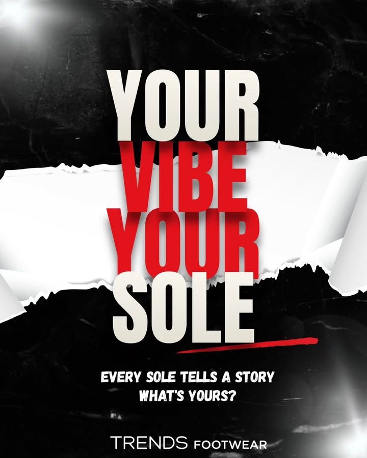 My vibe, my sole Every step tells a story, and I m ready to make mine bold with these new kicks