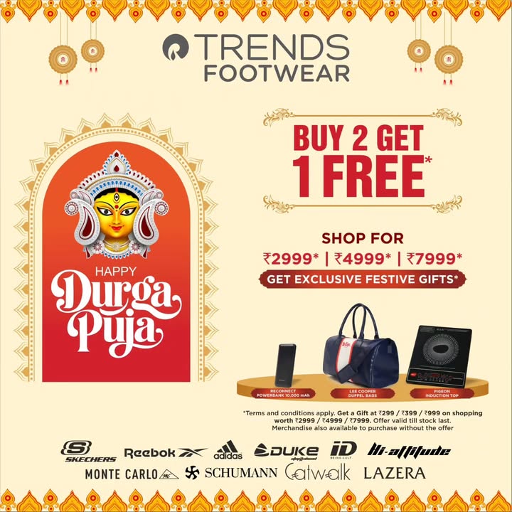 Step into the festive season with style and grand celebrations This Durga Puja, elevate your festive look with top...
