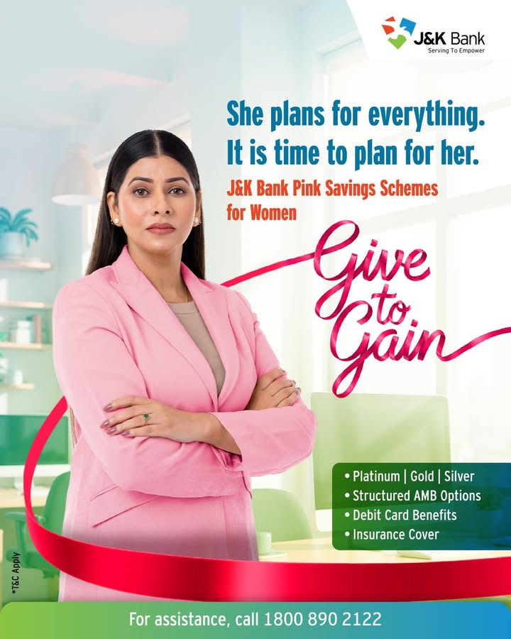 This upcoming Womens Day, J K Bank reinforces its commitment to Give to Gain