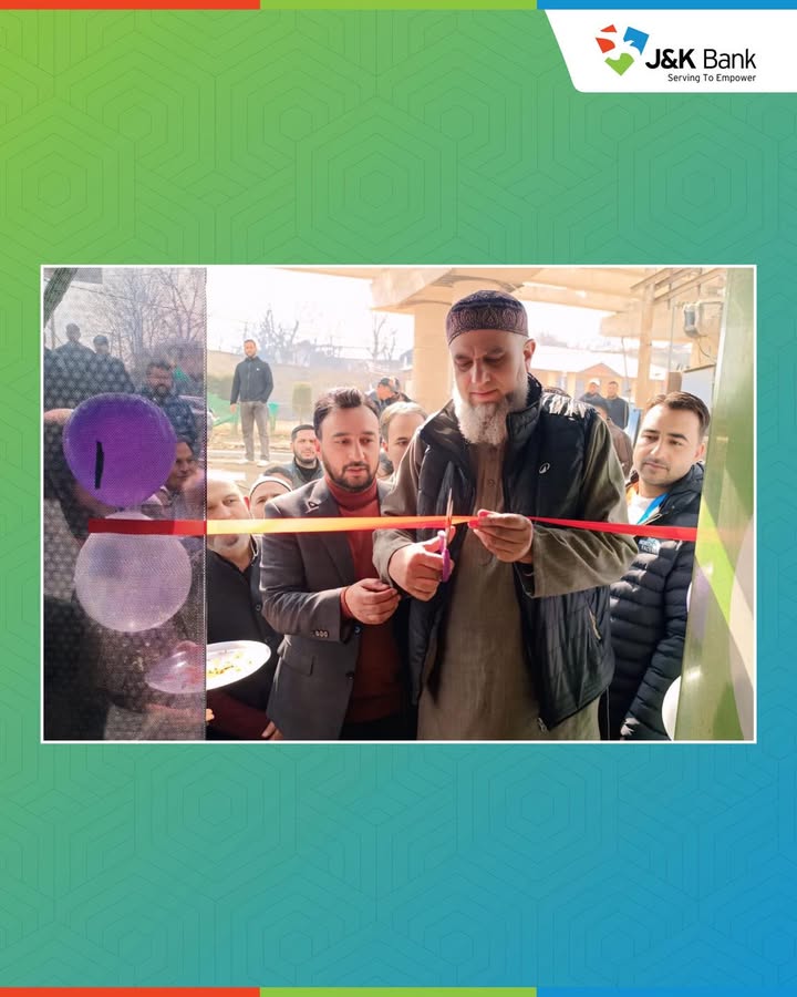 J K Bank commissions two Cash Recycling Machines in Baramulla Further strengthening its digital banking infrastructure to e...