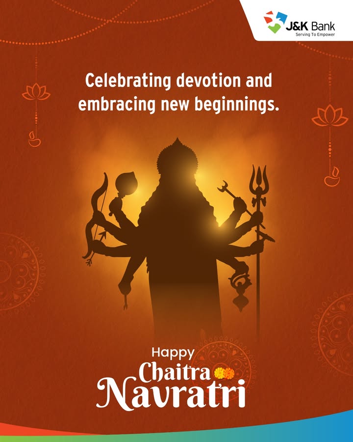 May this Chaitra Navratri bring strength to your spirit, clarity to your goals and prosperity to your journey