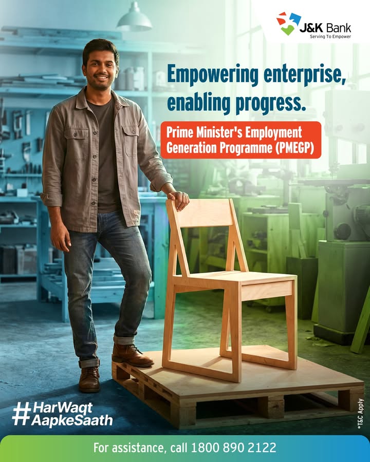 Through PMEGP, we support aspiring entrepreneurs with credit linked subsidies and guidance to start viable micro enterprises...