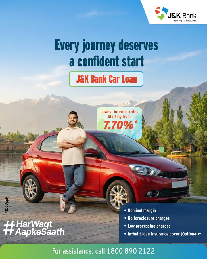From choosing your first car to every milestone ahead, our car loan ensures steady support, simple processes and reliable gu...