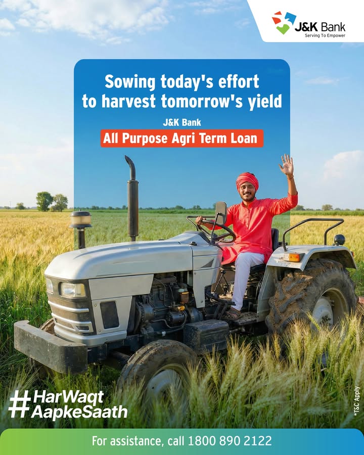 From crop cultivation and machinery to land and infrastructure, our All Purpose Agri Term Loans offer flexible repayment and...