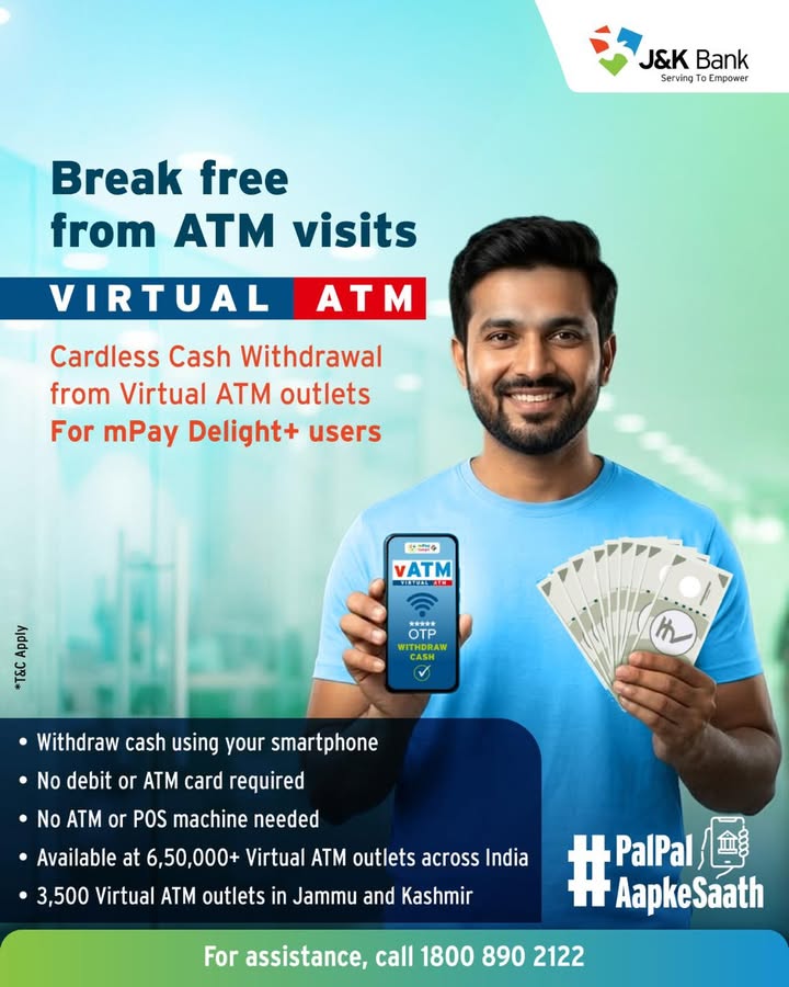 Withdraw cash directly through your smartphone without visiting an ATM