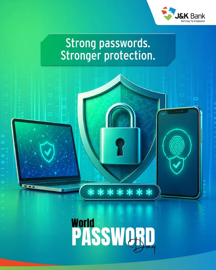 On World Password Day, take a simple step towards safe and sound digital banking