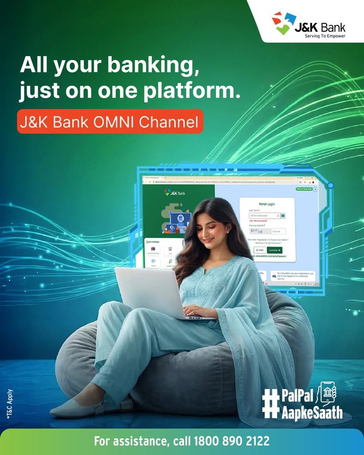 OMNI channel by J K Bank integrates multiple banking channels, ensuring a seamless and consistent experience across digital ...