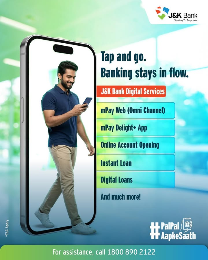 J K Banks digital services enable secure, fast, and convenient banking through mobile and online platforms, helping you mana...
