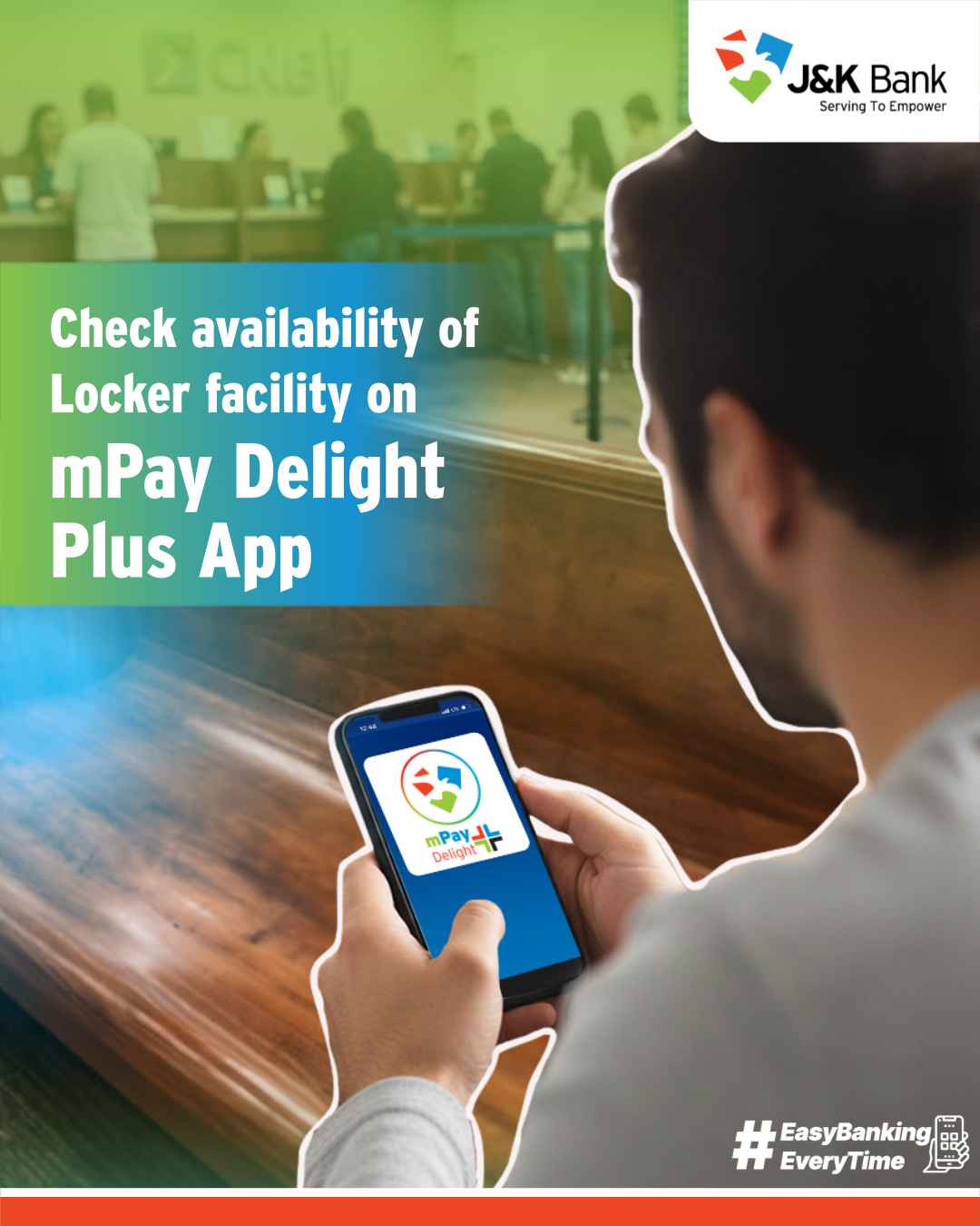 Looking for a locker in your bank Follow these simple steps to check locker availability using the mPay Delight app and m...