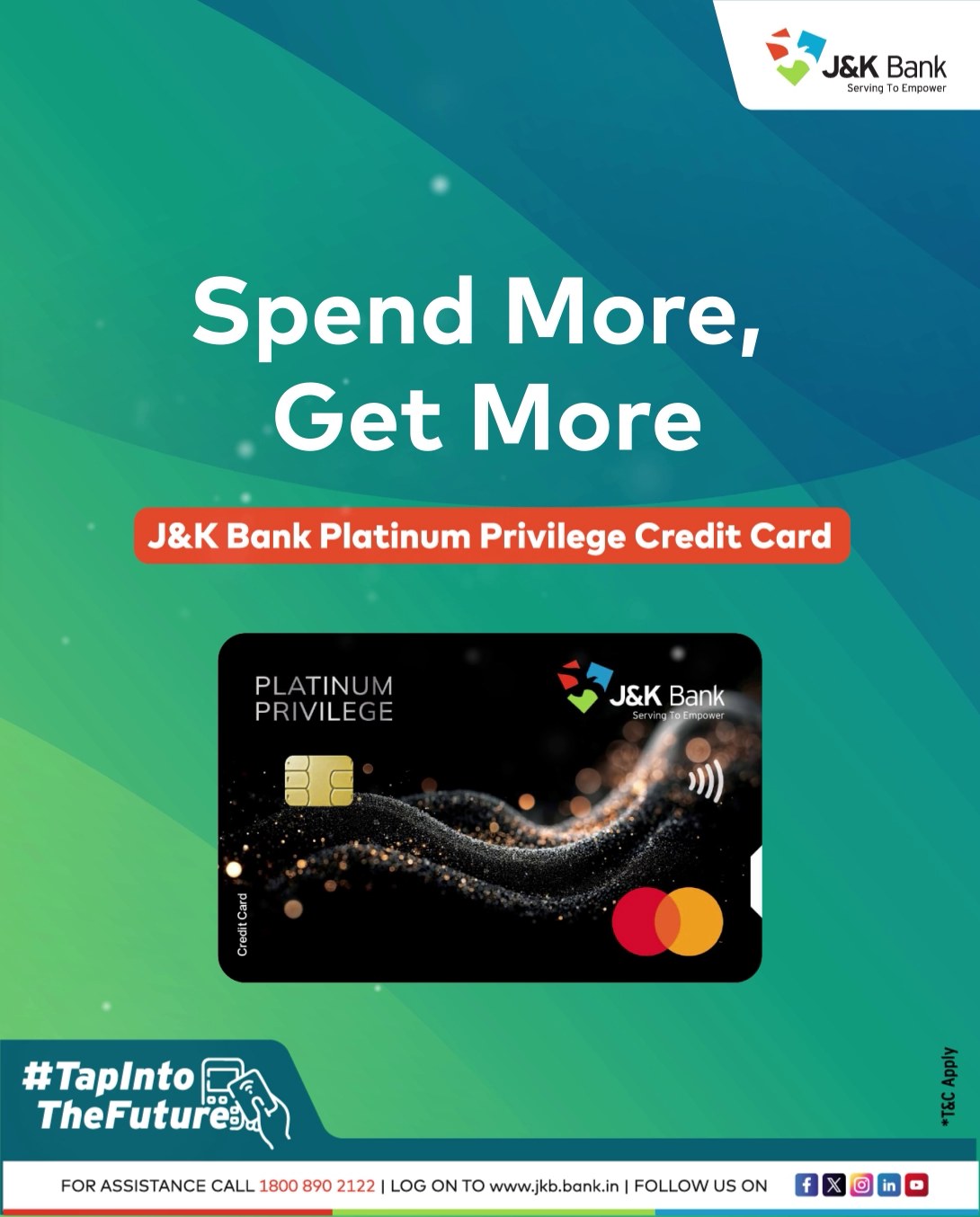 Spend More, Get More. More value every time you spend