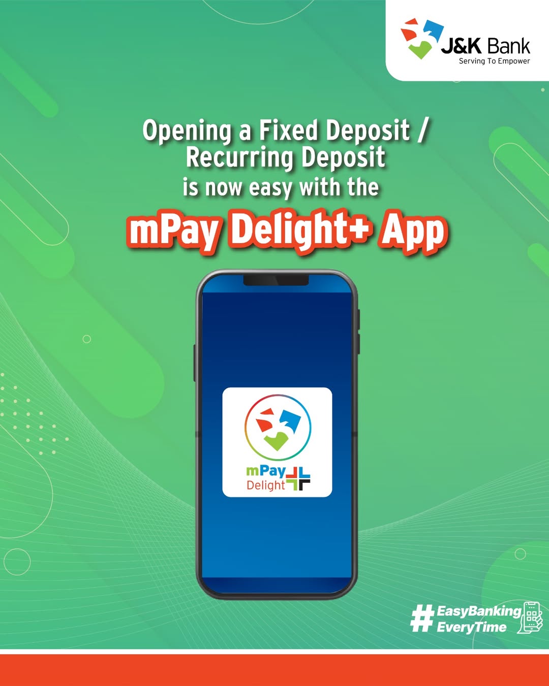 Open your Fixed Recurring Deposit account in minutes with the mPay Delight app