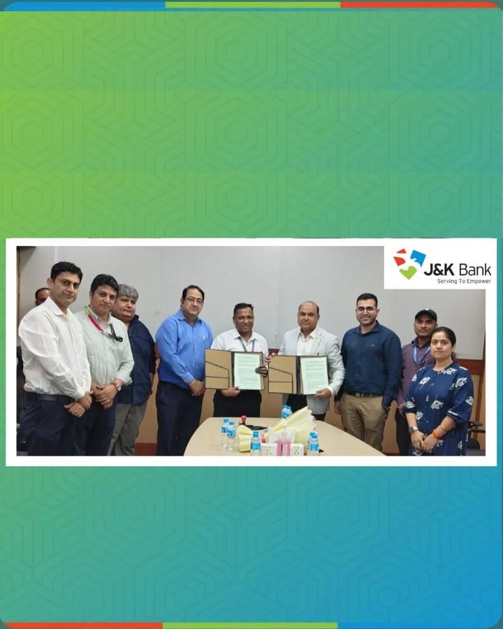 J K Bank signs MoU with Narayana Vaishno Devi Speciality Hospitals under Corporate Salary Package Reinforcing its commitmen...