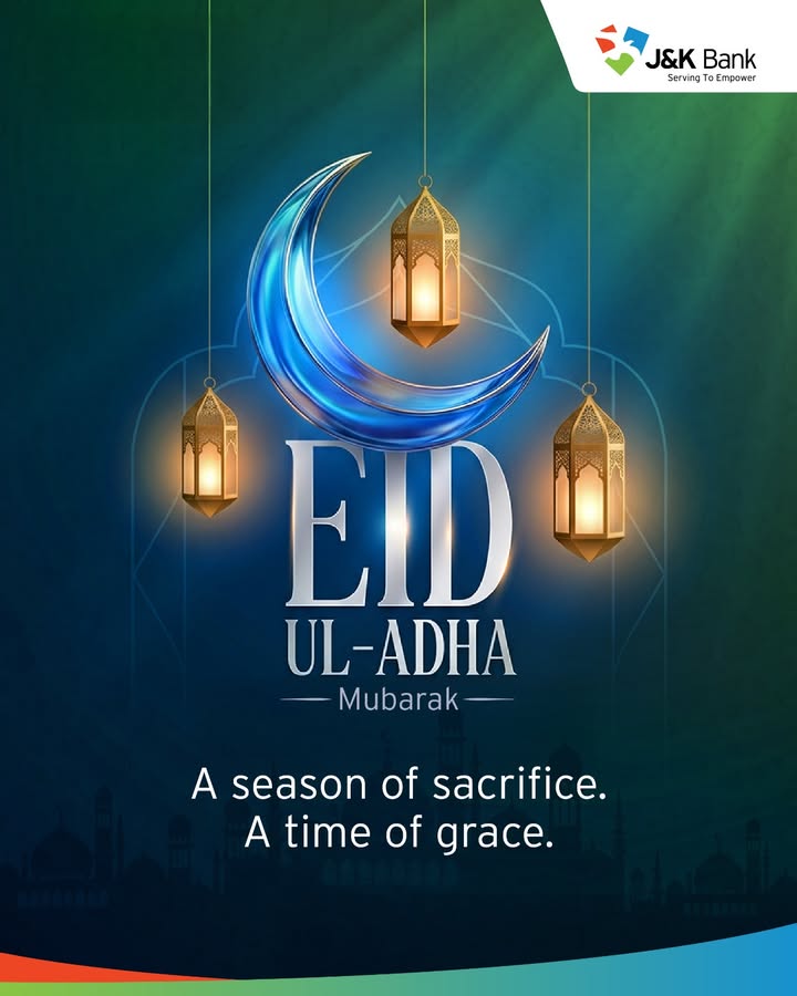 May this Eid ul Adha bring peace, prosperity and togetherness to you and your loved ones
