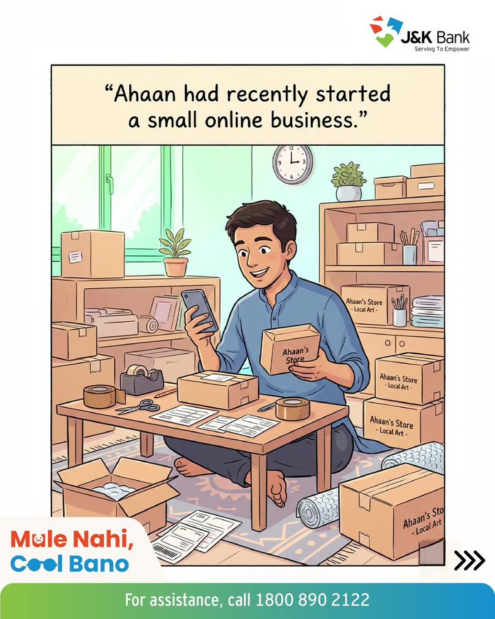 Ahaan agreed to share his QR code for extra income, without realising suspicious transactions could be traced back to him