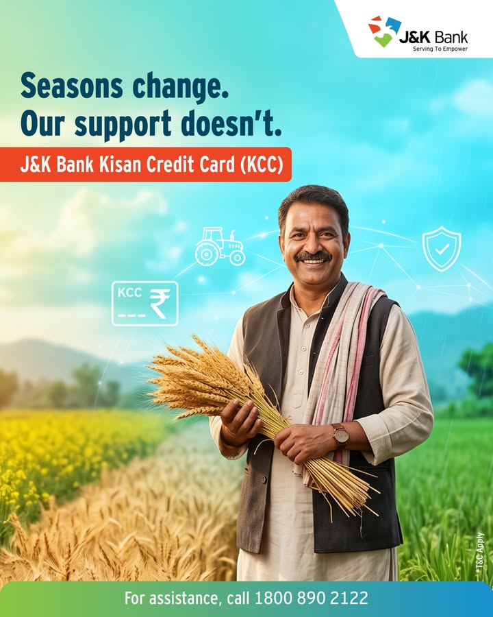 Timely financial support for your farming needs