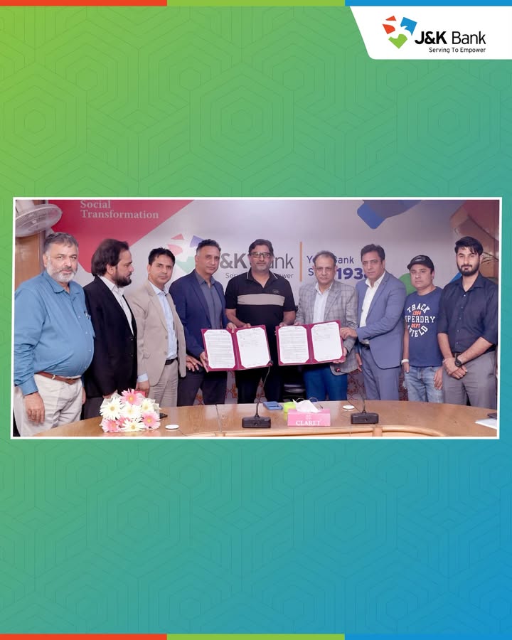J K Bank signs Corporate Salary Package MoU with IA MultiVentures Pvt