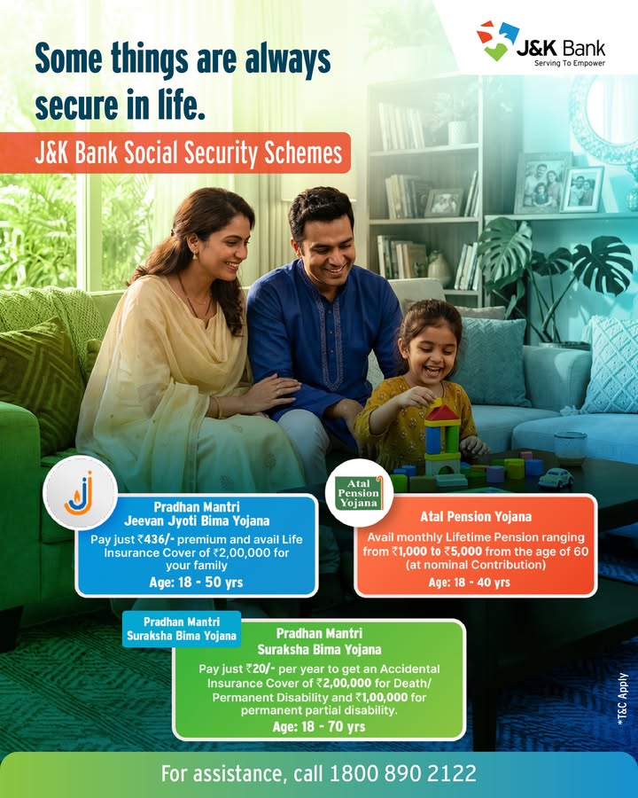 Secure your future with government backed social security schemes