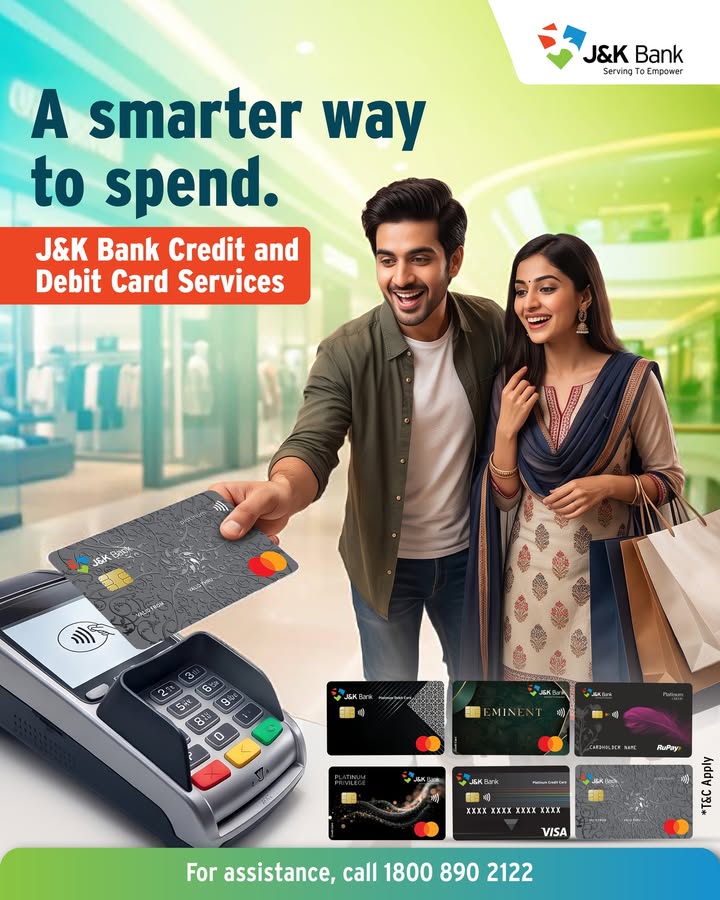 From shopping and dining to travel and everyday purchases, J K Bank Debit Credit Cards make every transaction simpler, saf...