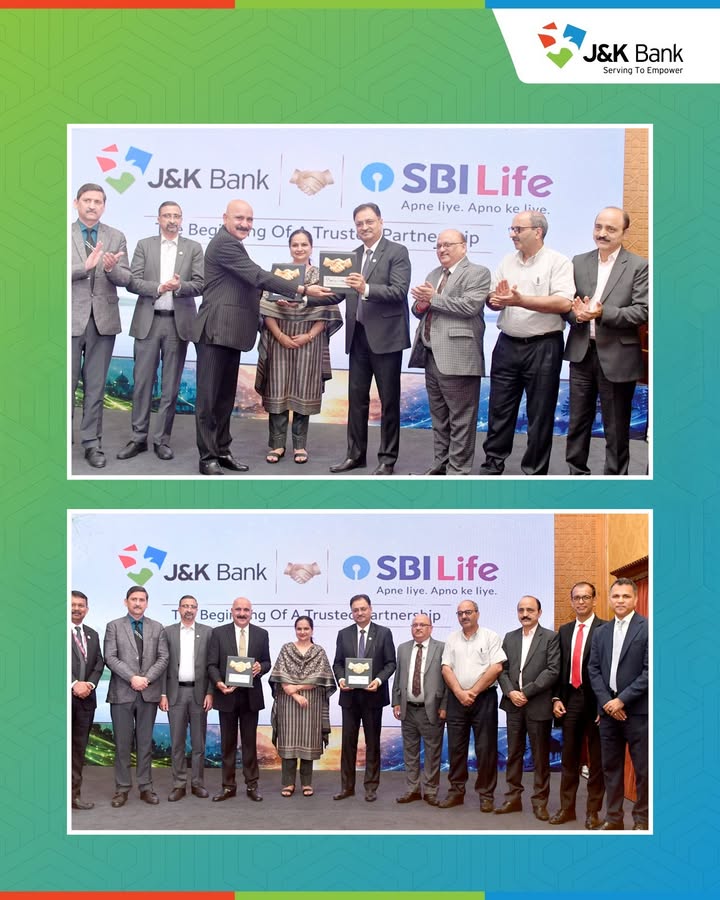 J K Bank partners with SBI Life to expand life insurance offerings Tie up to provide customers with a wider choice of prote...