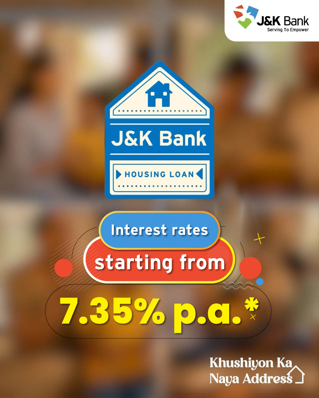 Open the door to a new chapter with a J K Bank Housing Loan