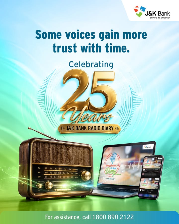 For 25 years, J K Bank Radio Diary has been more than a programme
