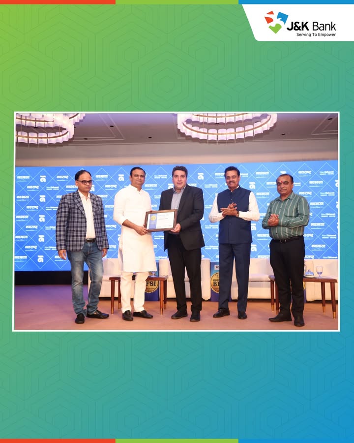 J K Bank secures Best Bank Award for Digital Transformation J K Bank has won the Best Bank Award for Digital Tra...