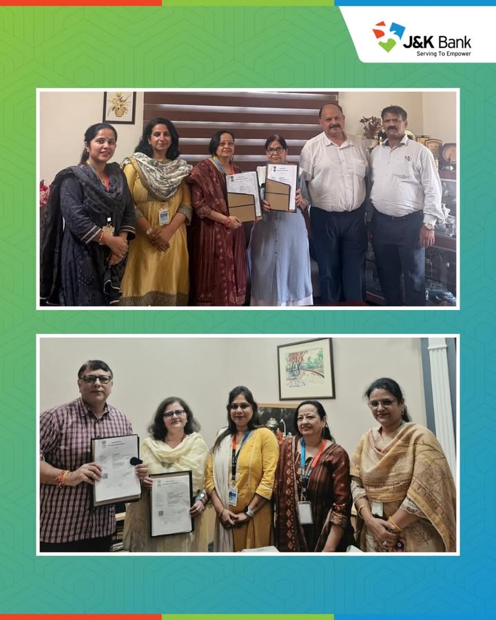 J K Bank expands Corporate Salary Package outreach in Jammu Strengthening its engagement with the corporate and healthcare ...