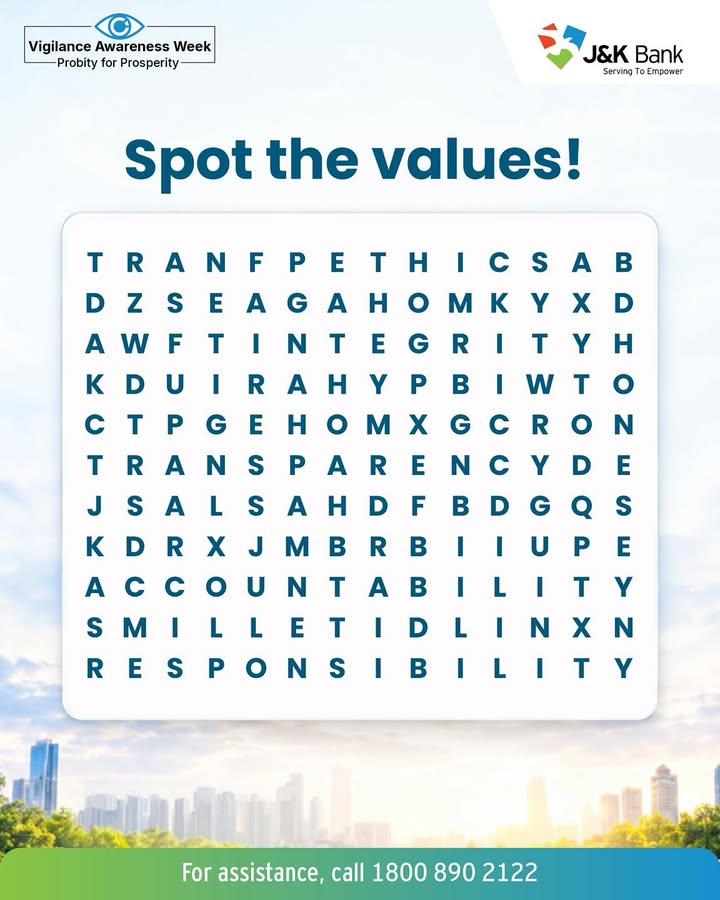 Some values are easy to spot. Some take a little looking