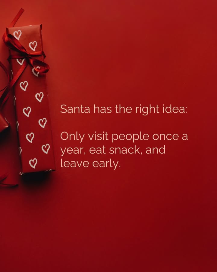 Santa invented the soft exit and we re all just following. 